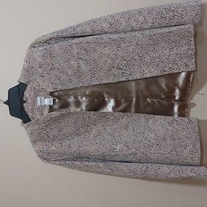 Chico's leather jacket size 2